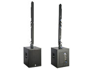 China Amplfier Stage Column Array Speakers Musical Equipment CE / RoHS , outdoor loudspeakers distributor