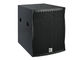 Single 18 Inch Pro Audio Powered Subwoofer For Stage Event Club supplier