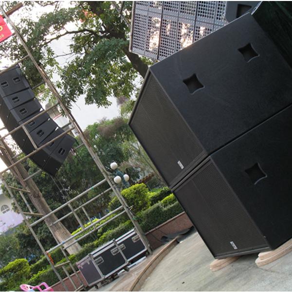 Horn Loaded Pro Audio Subwoofer Heavy Deep Sound Musicial Equipment , Audio Pro Loudspeakers