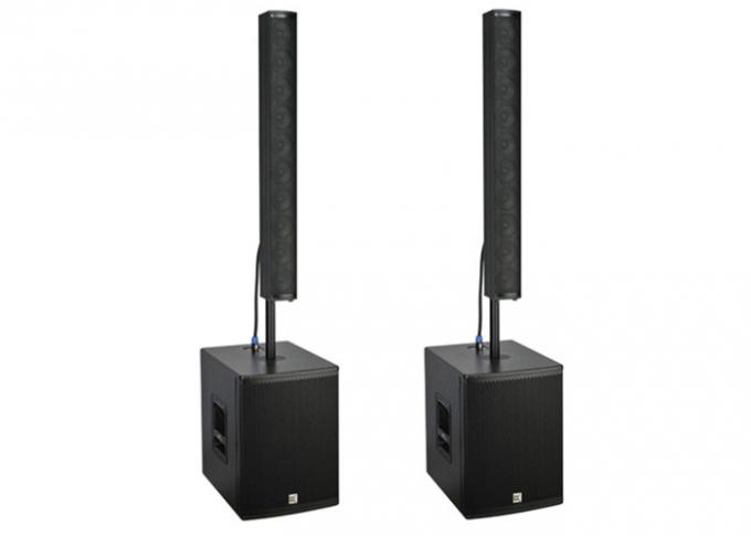 Small Church Sound Systems Pro Dsp Processor , Column Speaker System