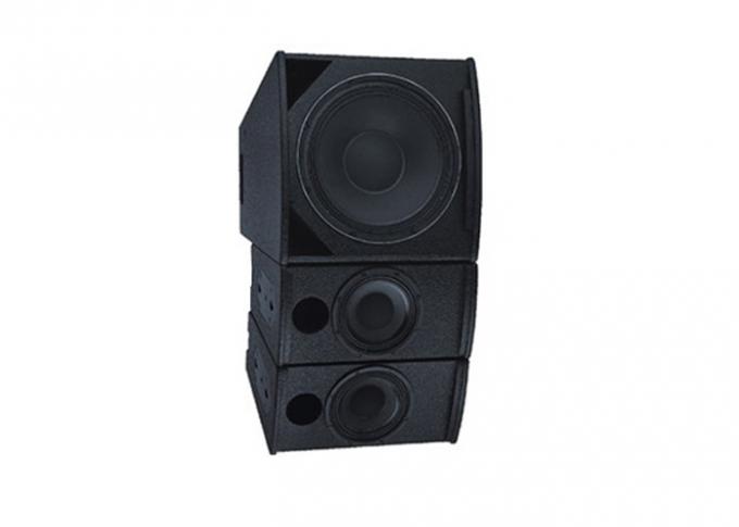 Black CVR 2 Way Crossover Column Array Speakers Full Range