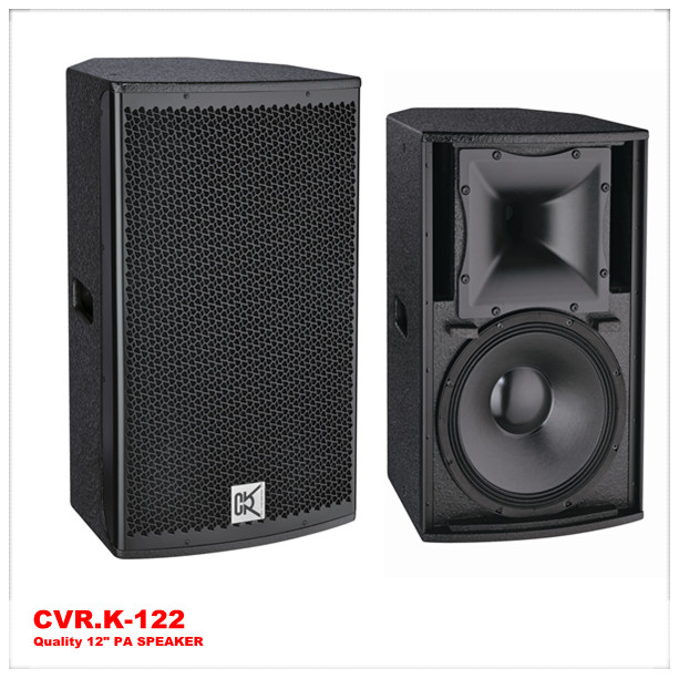 Karaoke Speakers K - 12B 12 Inch Indoor Speaker Box Wood Speaker
