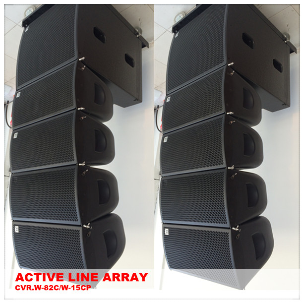 Active Pro Audio Conference Room Speakers Full Range Line Array Speaker Box